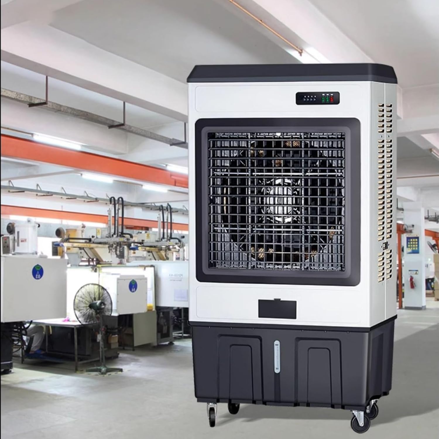 Portable Air Conditioners, Evaporative Air Cooler with 8 Ice Packs, 3 Speeds, Personal Swamp Cooler for Bedroom Home Office(76 * 52 * 160cm)