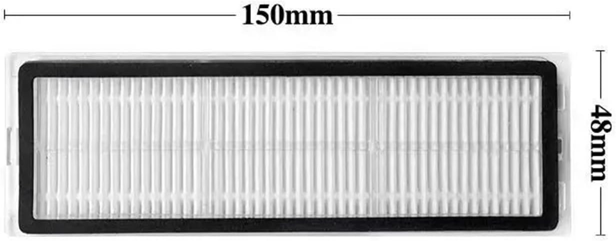 Compatible for Dreame Bot D10 Plus RLS3D Robot Vacuum Cleaner Replacement Parts Accessories ，Main Side Brush， Filter， Mop ，Dust Bag (Color : 35PCS)