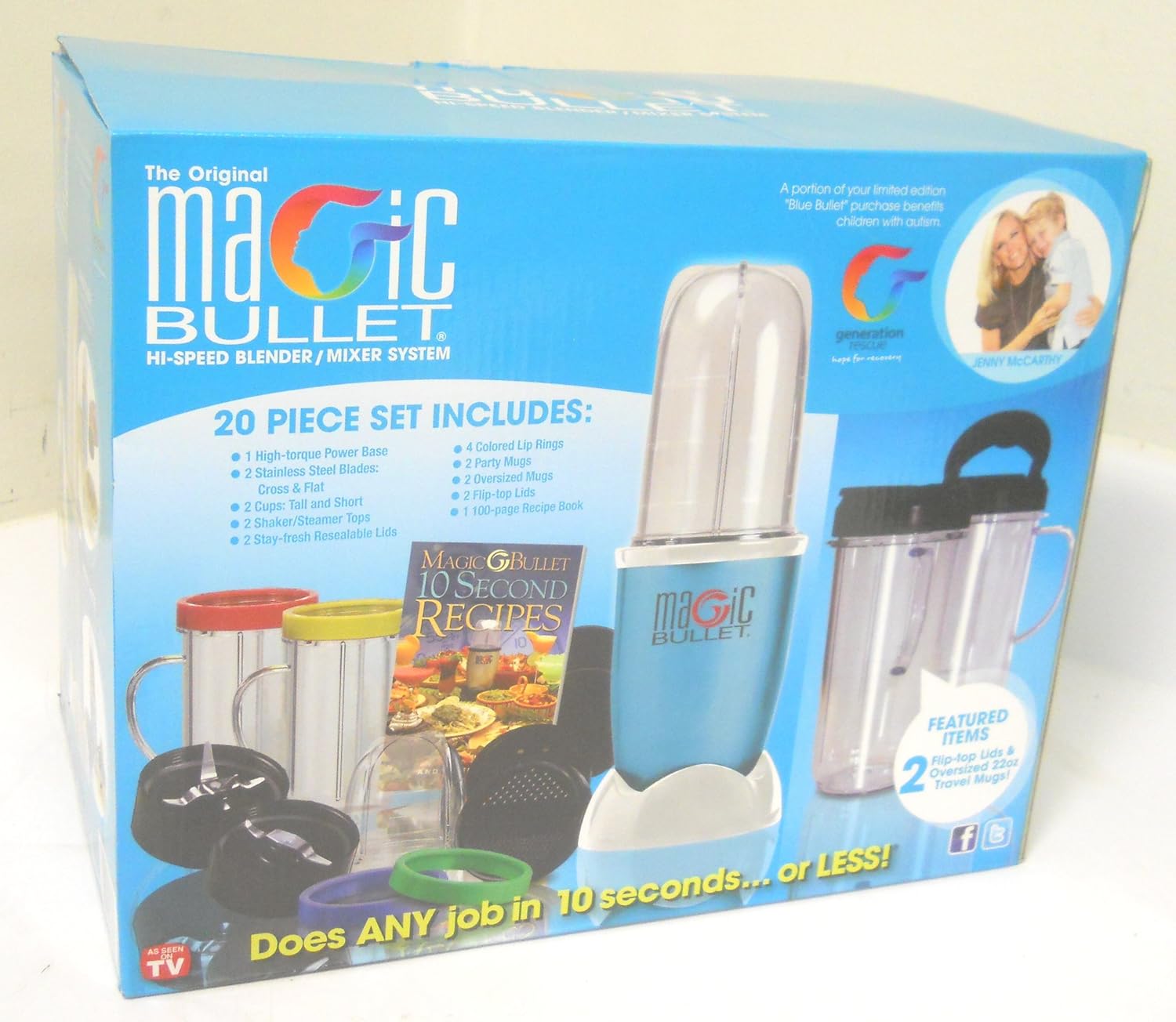 Magic Bullet 20 Piece Set - Food Blender