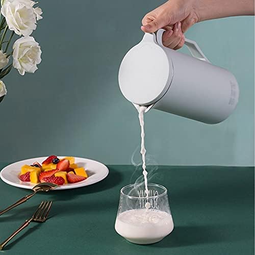 Soymilk Machine Mini Soy Milk Maker Soya-Bean Milk Electric Juicer Blender Rice Paste Maker Filter-free(E)
