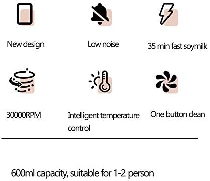 Electric Soymilk Machine Mini Heatable Soya-Bean Milk Juicer Blender Rice Paste Maker Filter-free With Steamer(black-JoJo's Bizarre Adventure1)