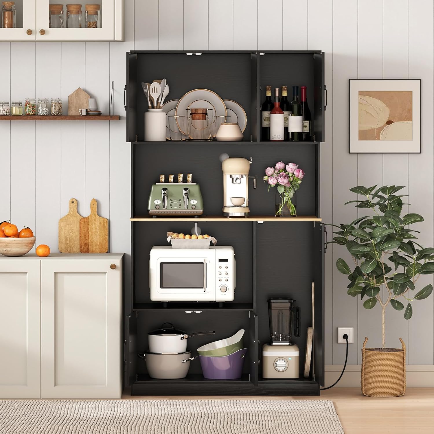 Giantex Kitchen Pantry Cabinet, 71