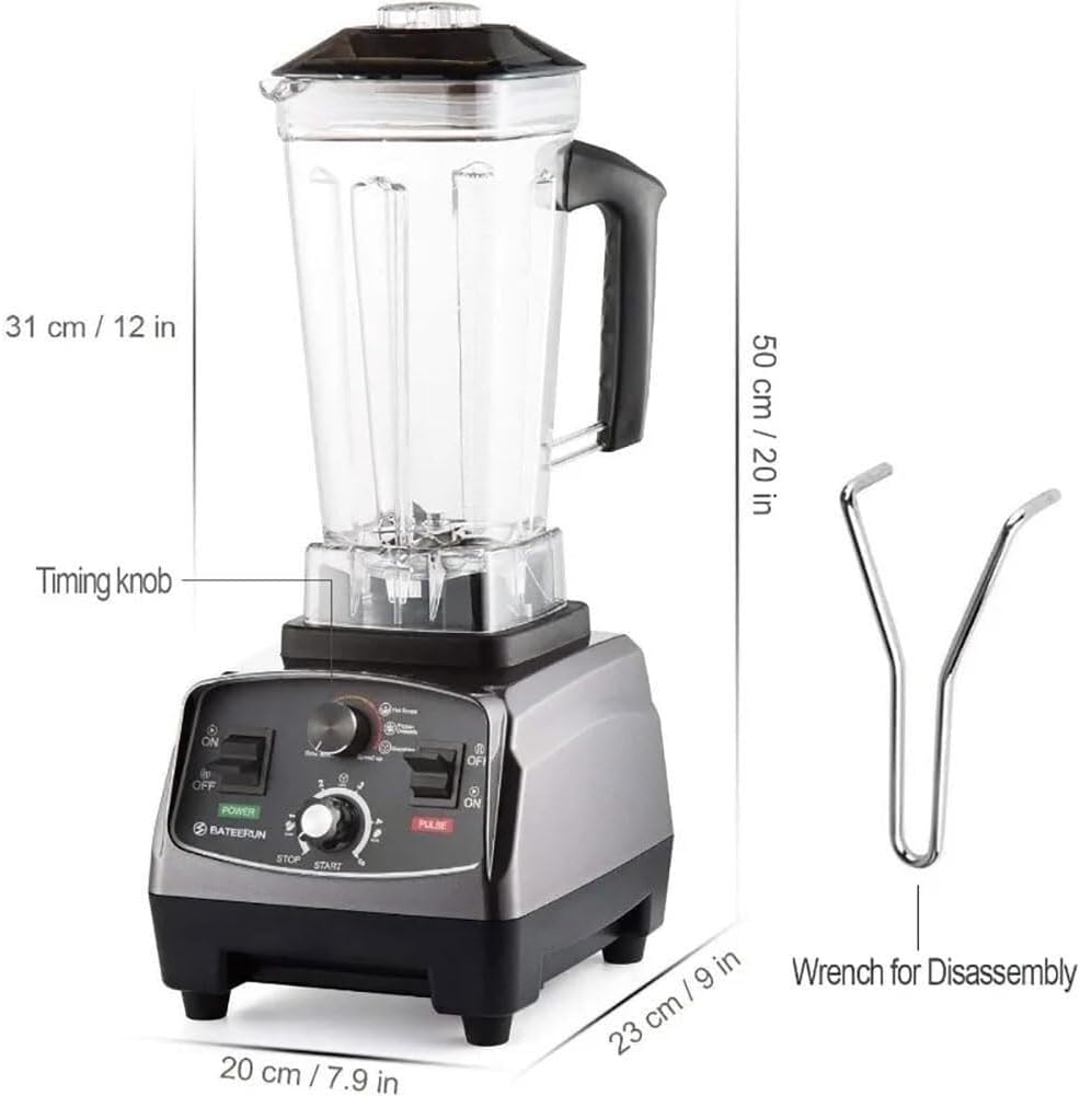 Professional Countertop Blender,High Speed Smoothie Maker, For Shakes And Smoothies,Multifunctional Commercial Mixer for Home Kitchen Office