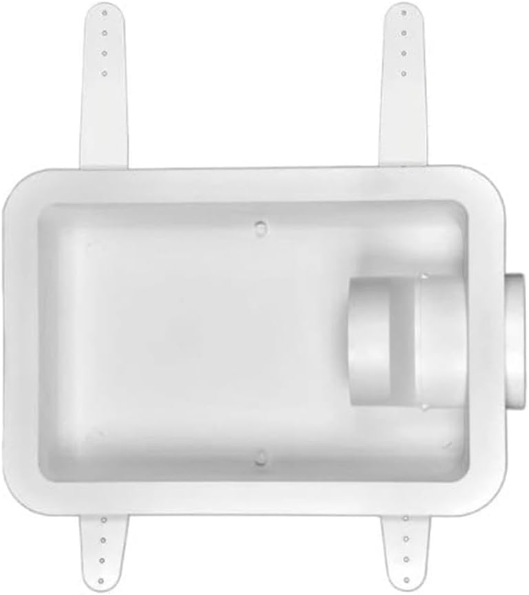 DRB4XZW Recessed Dryer Vent Box - for Dundas Jafine White Dryer Wall Box Replacement