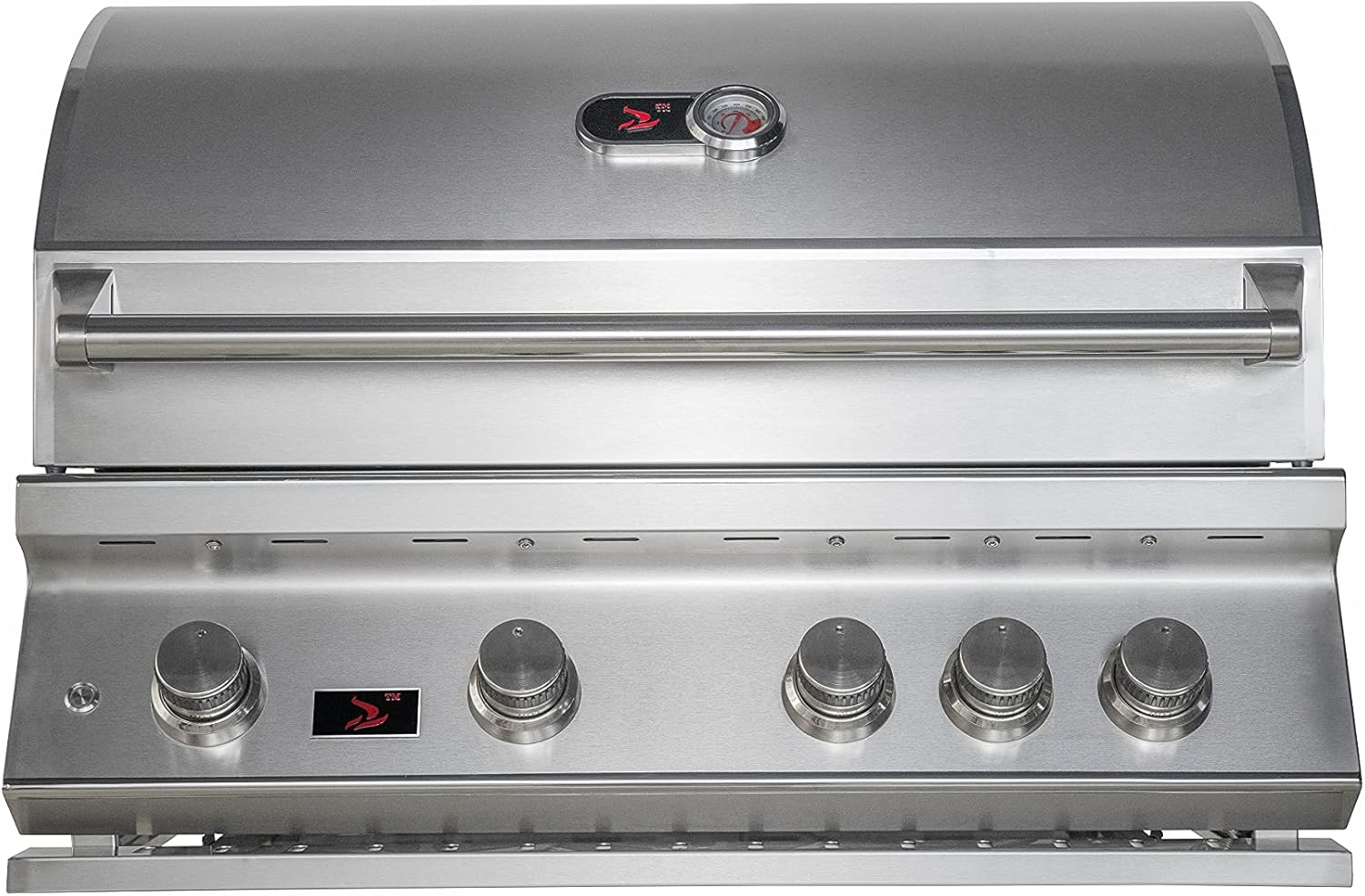 Bonfire 34-inch 4-Burner Liquid Propane Gas Grill 72,000 BTU Built in Outdoor BBQ with Infrared Burner and Rotisserie Kit for Bbq Island Kitchen, 304 stainless steel, CBB4-LP