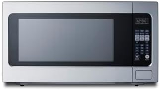 Summit Microwave Oven, 2.2 Cubic Foot, 1200W, Stainless Steel- SMBI27