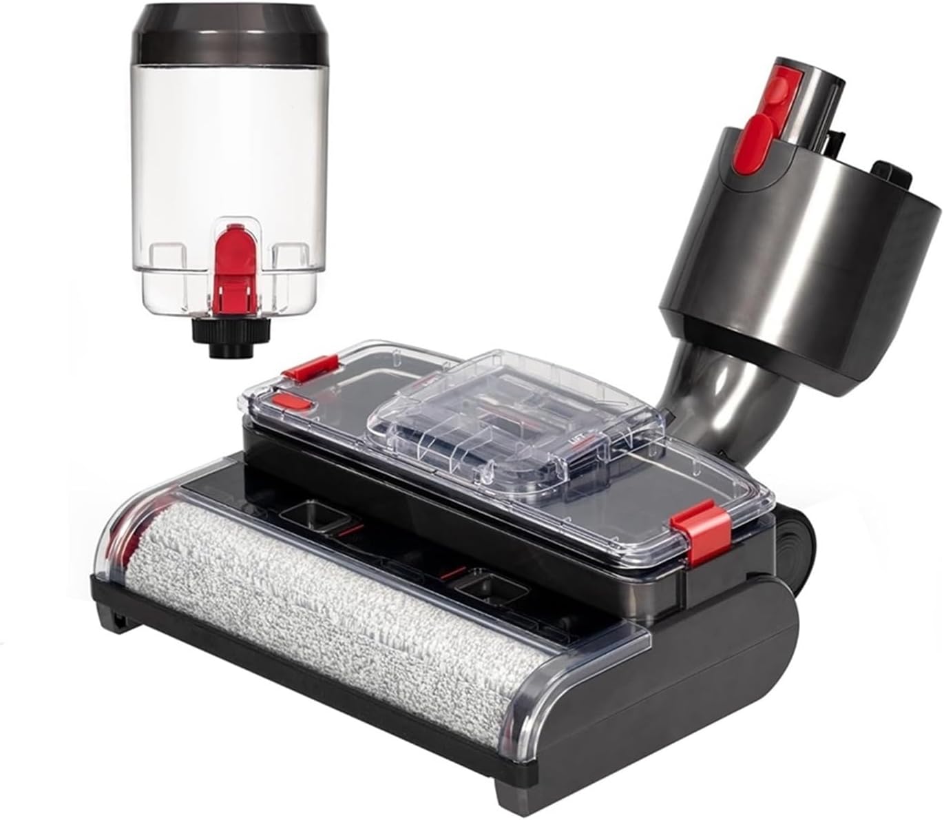 Electric Wet Dry Mopping Head ，Compatible for Dyson ，V15 V8 V7 V10 V11 Vacuum Cleaner Automatic Cleaning Roller Brush for Hard Floors