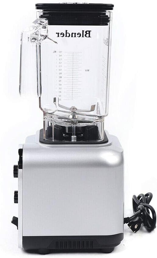 Professional Countertop Blender for Kitchen, 1500W Smoothie Maker Food Processor Blender for Shakes, Smoothies and Frozen Fruits Vegetables with BPA-Free Pitcher, 10-Speeds Control and Timing Function