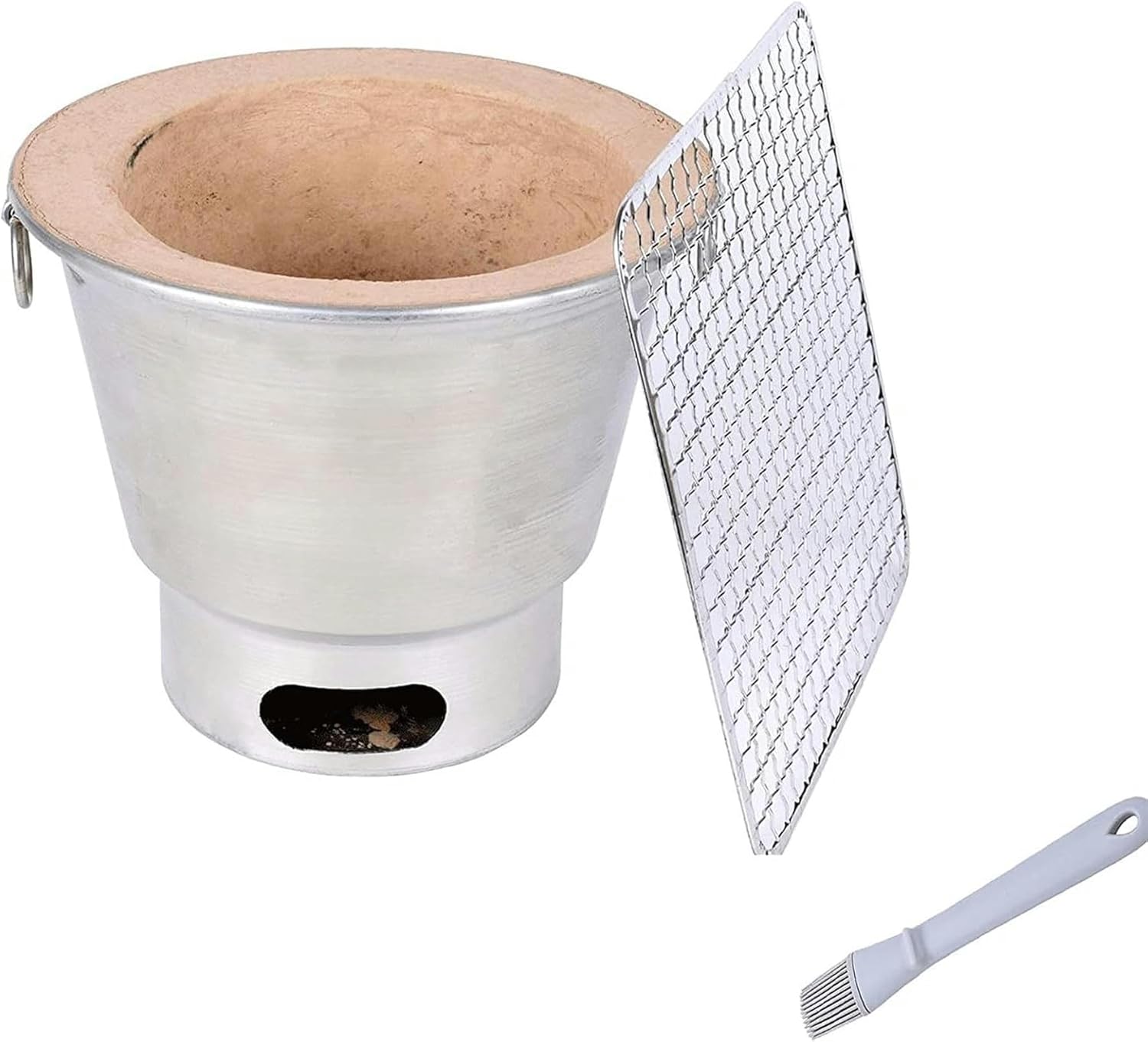 BBQ Outdoor Outdoor Indoor Barbecue Charcoal Korean Charcoal Barbecue Oven Old Style Roast Meat Mud Japanese Barbecue Household Commercial Outdoor Carbon Oven BBQ