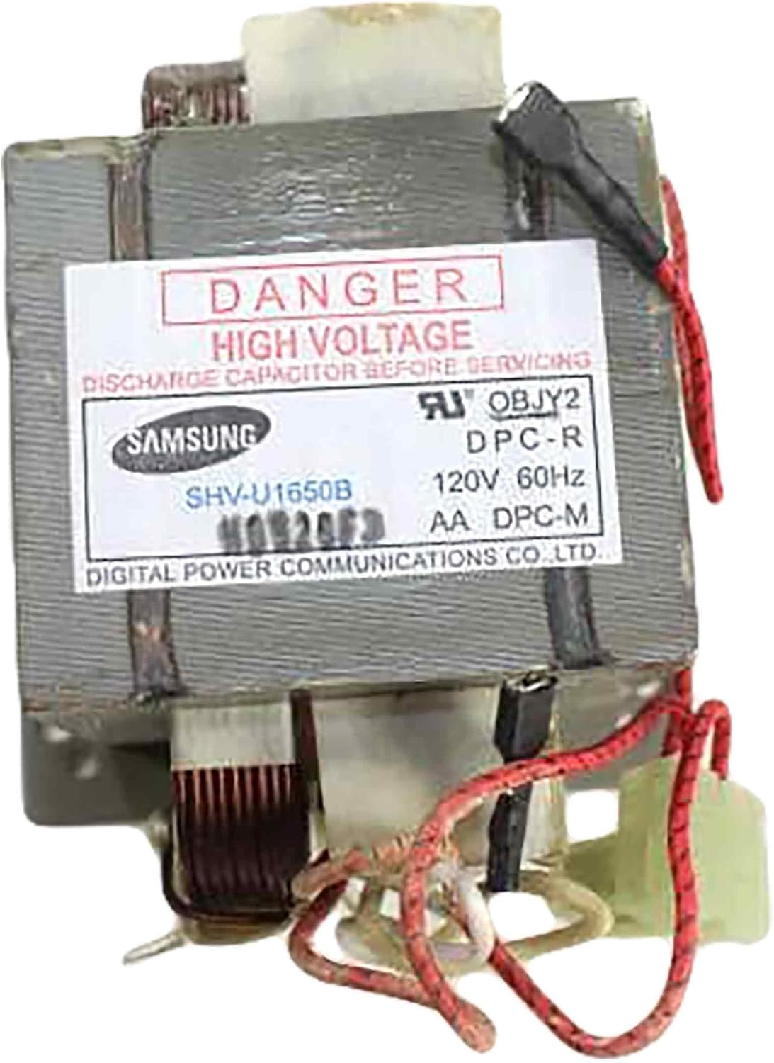 Samsung DE26-00122B Microwave High-Voltage Transformer (Replaces: DE26-00143C)