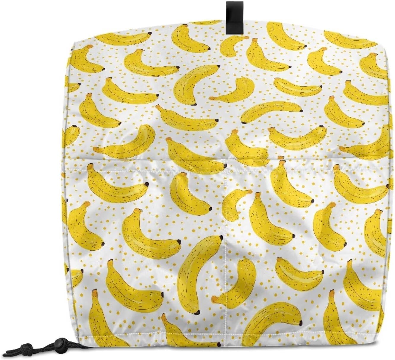 Stand Mixer Cover with Adjustable Drawstring, Banana Stand Blender Dust Cover Large Stnad Blender Cover Universal for Small Kitchen Appliances with Pockets
