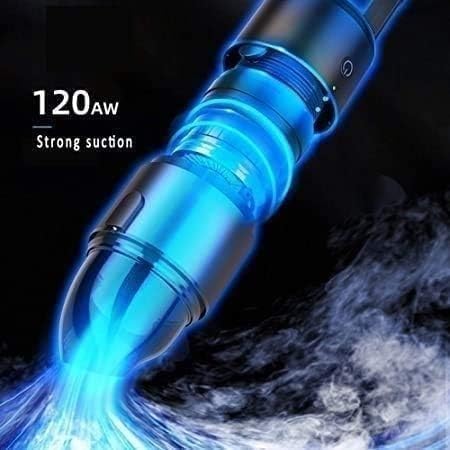 Portable Cordless Handheld Vacuum Cleaner, 120W High Power, 5000PA Strong Suction, Wet & Dry Use, for House, Car, Office