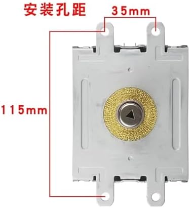 Replace Microwave Oven Magnetron, Compatible For Toshiba, E5513AK Air-cooled Fixed Frequency Long Bottom Plate 1300W Microwave Vacuum Tube