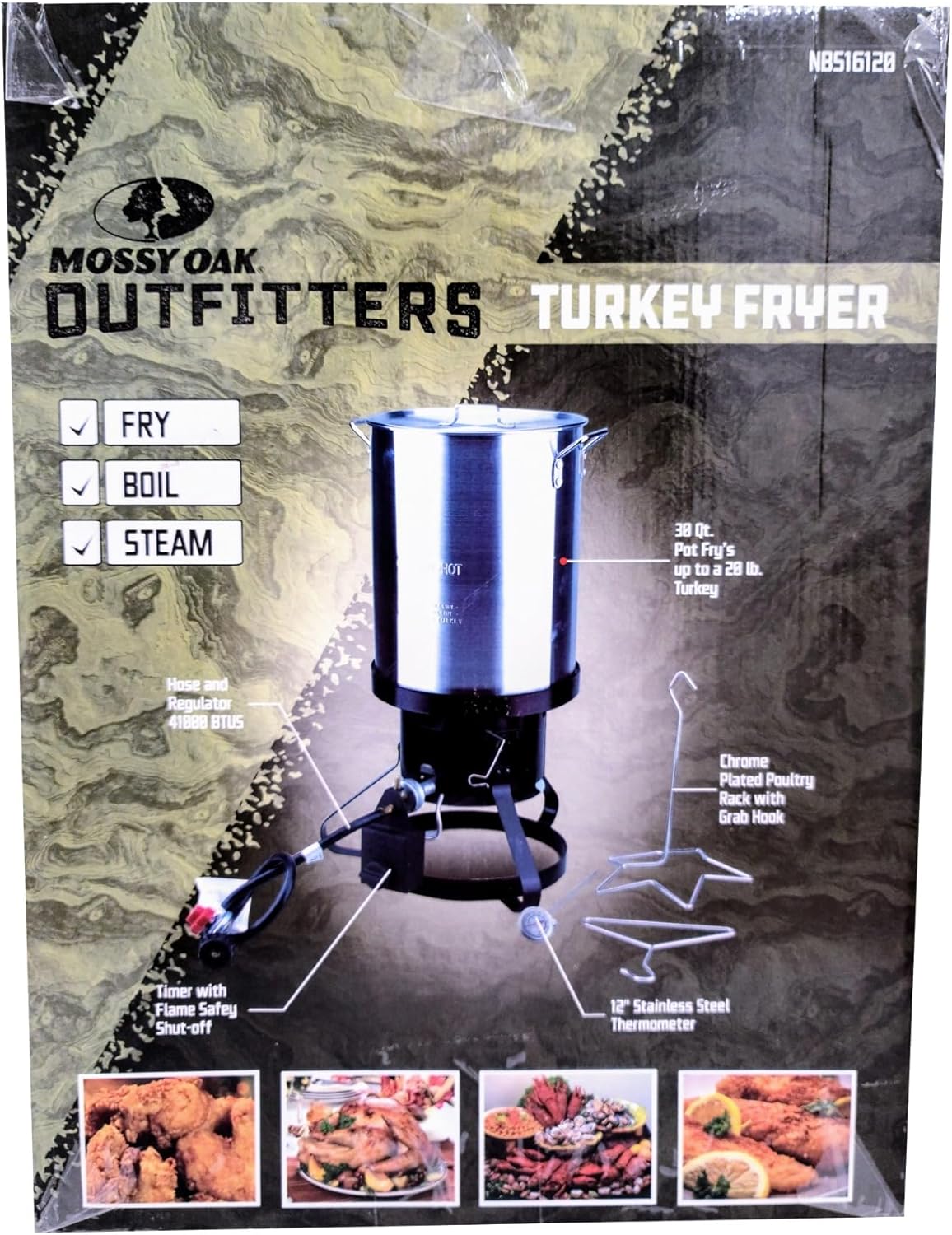 Mossy Oak 30QT Turkey Fryer