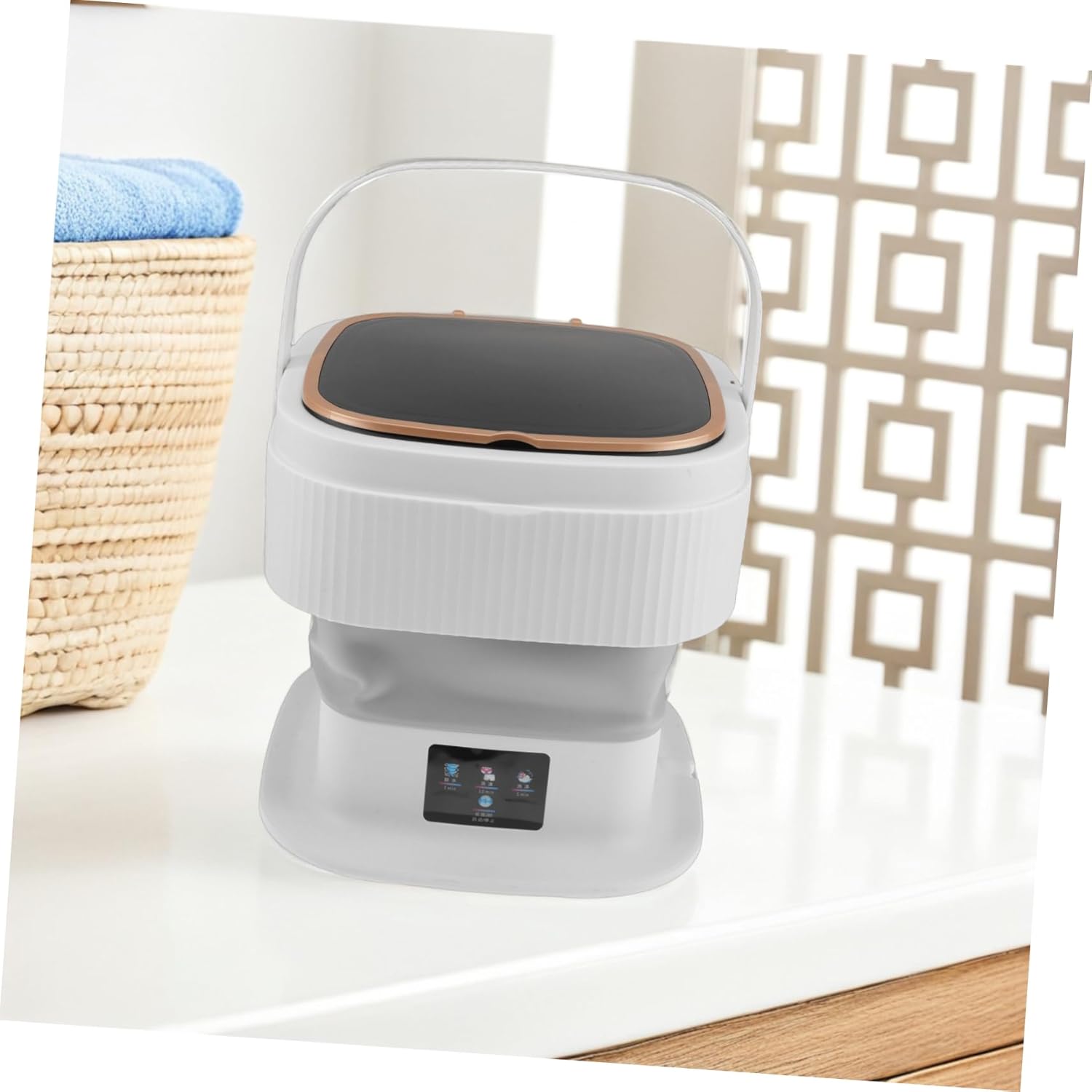 Mini Washing Machine Portable Washer for Clothes Socks Underwear Design Cleaning Modes for Home Hotel Camping Rv