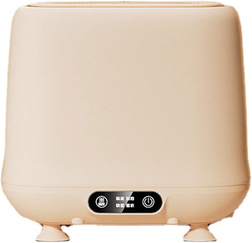 Portable Washing Machine, 220V Mini Fully Automatic Elution Integrated 7L Large-Capacity Washing Machine, Small Underwear and Socks Washing Machine