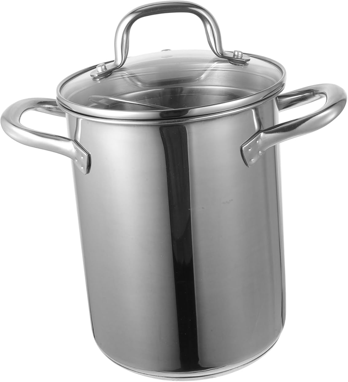 Luxshiny Stainless Steel Deep Fryer Pot Turkey Fryer with Oil Filtration Japanese Style Tempura Frying Pan Kitchen Supply 1 Set