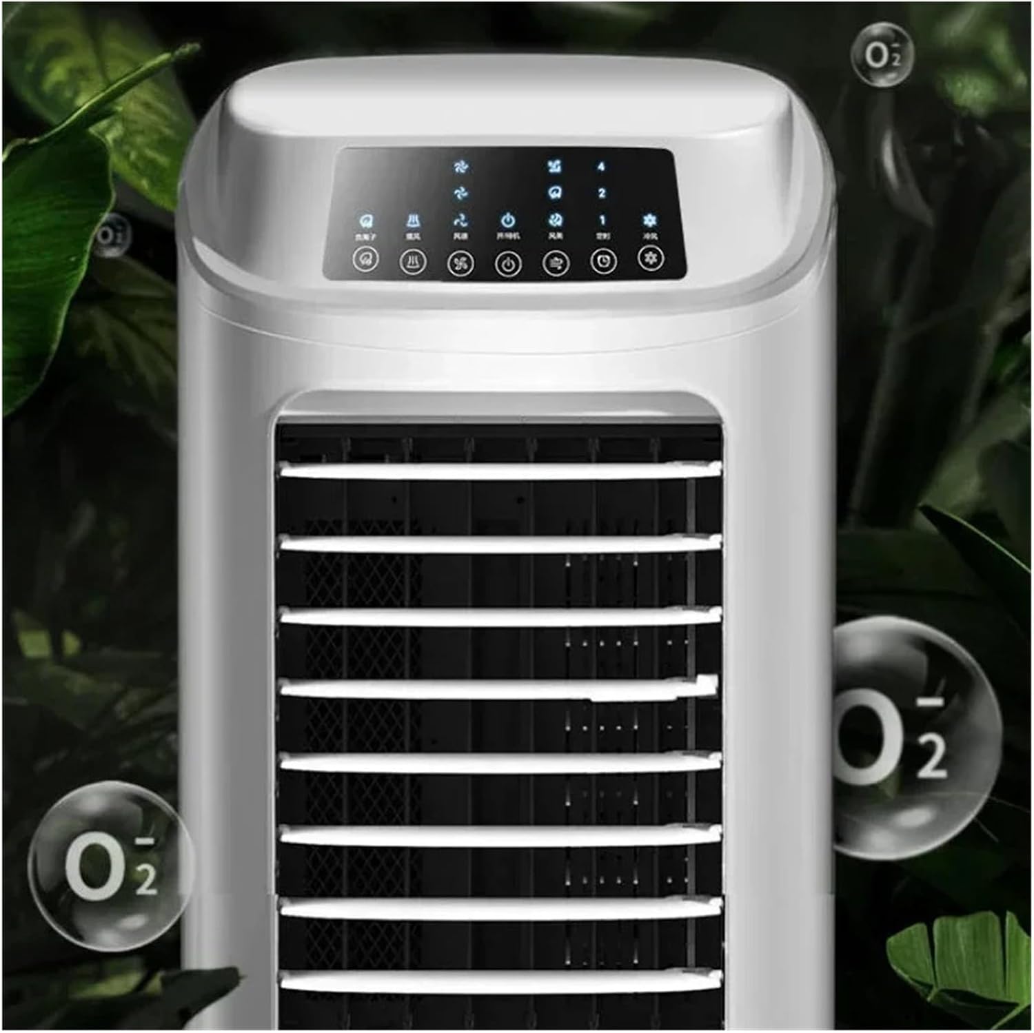 Portable. Water Cooled Tower Fan Refrigeration Air Conditioner Portable Ice Cooling Fan .Tabletop