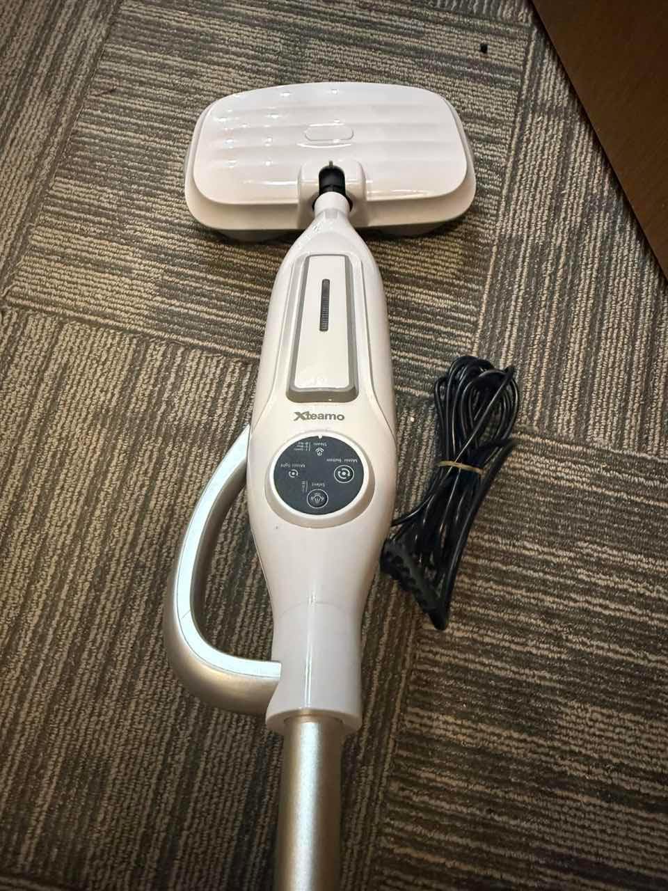 Steam Mop Cleaner with Detachable Handheld Steamer, 230°F Powerful Steam Cleaner with 9 Attachments, Lightweight Design with Removable Water Tank, 2-Level Control and Swivel Head for Floors, Carpets