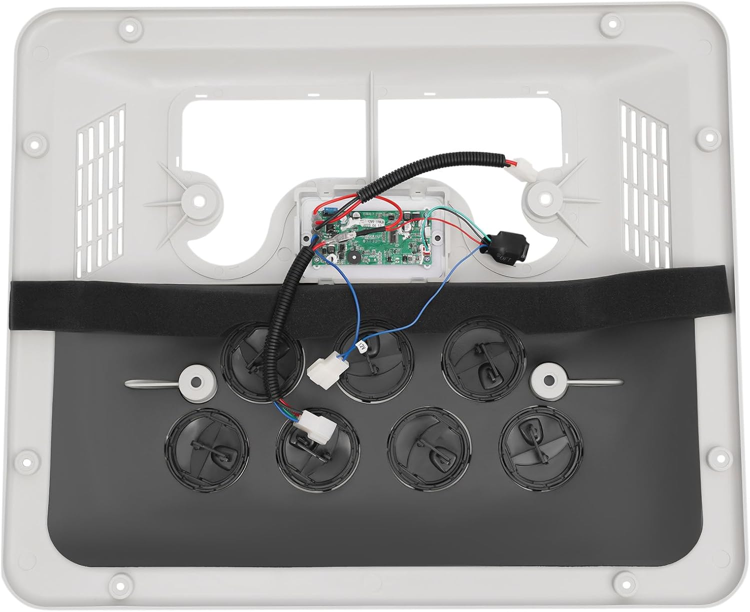 12V RV Air Conditioner 6000/12000 BTU - Split Rooftop AC Unit for Semi Trucks, Bus, Motorhome & Caravan - Electric Heat & Cool System - Compact 12V Truck Cab AC