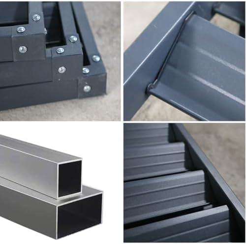 Air Conditioner Cover Breathable Waterproof Shutters Outdoor Air Conditioner Covers For Outside Units Louvered Frame Protective Cover Privacy Fence Screen(Coffee,100*70*50cm)