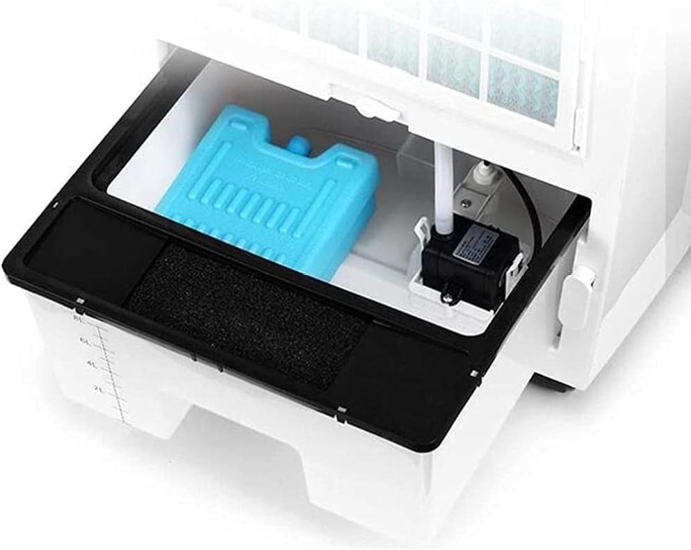 Portable Air Conditioner Cooler Portable Air Conditioner Fan Air Cooler Silent Enironmental Protection Filter Double Water Tank Dual Engine Refrigeration Portable Mobile Home