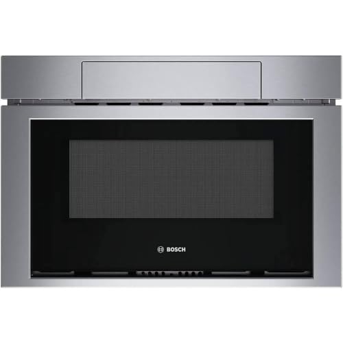 Bosch 800 Series 24 in. 1.2 cu. ft. Built-in Microwave Drawer in Stainless Steel HMD8454UC