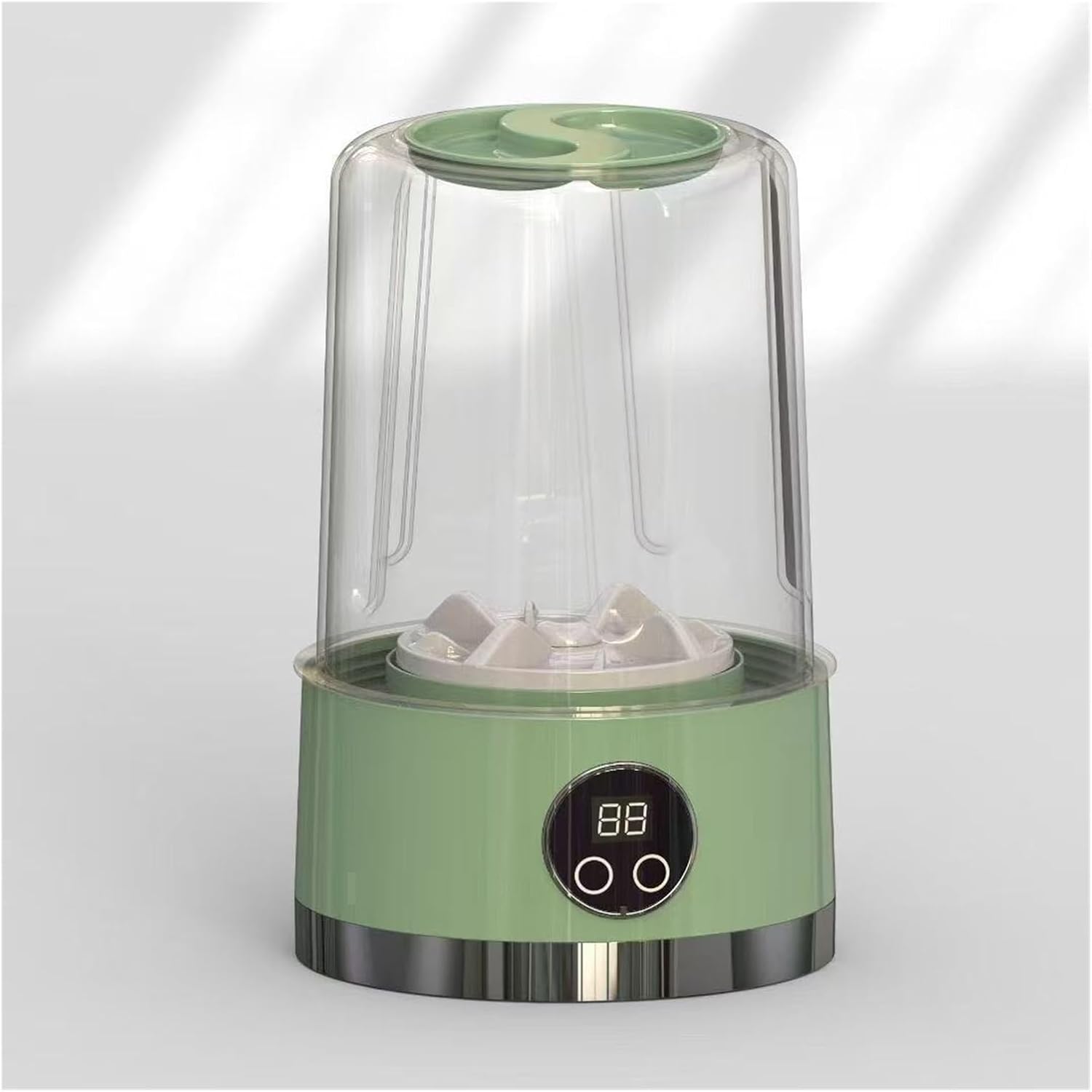 Mini Washing Machine,Small Underwear Washing Cup, Portable Wireless Underwear Washing Machine,for Travel,Camping, RV & Dorms(Green)