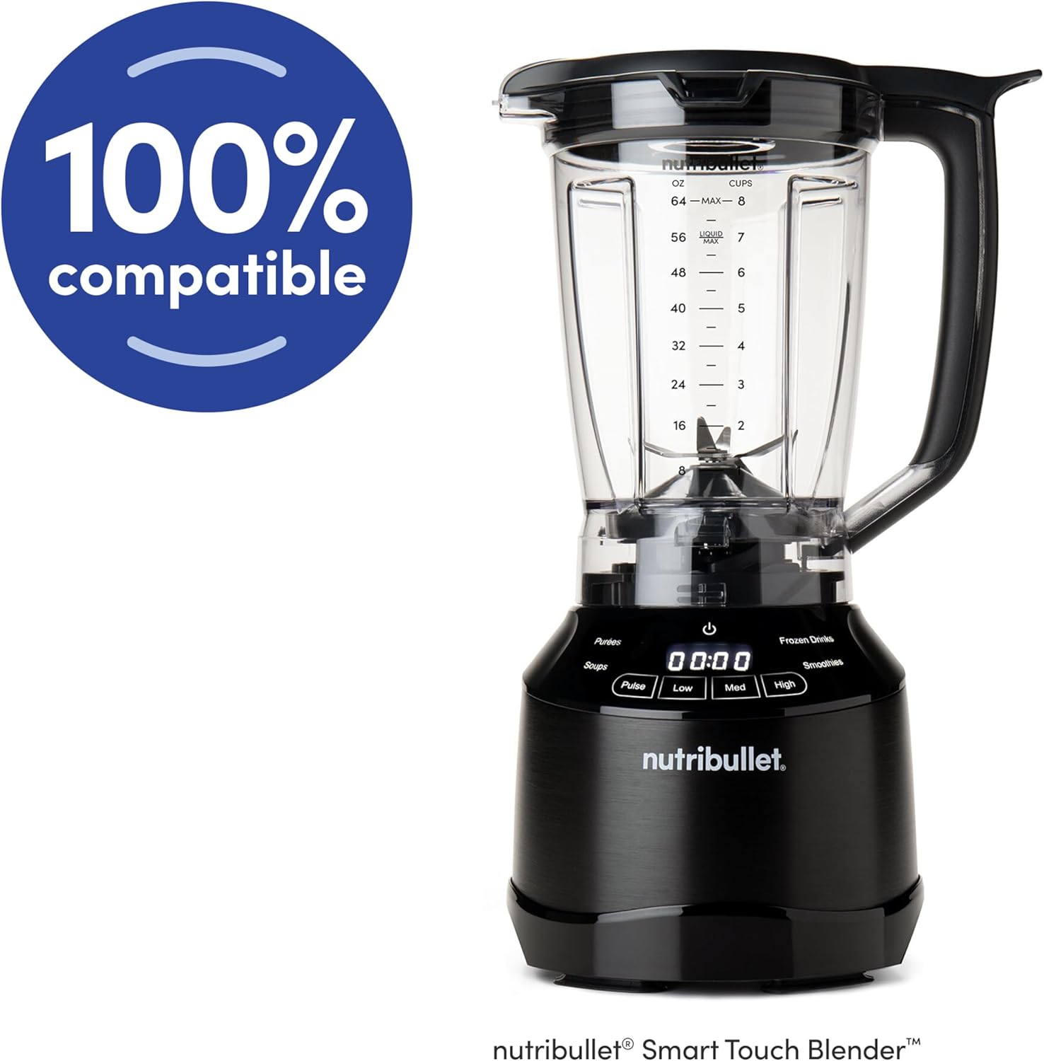 nutriBullet Smart Touch Blender 64oz Pitcher Set