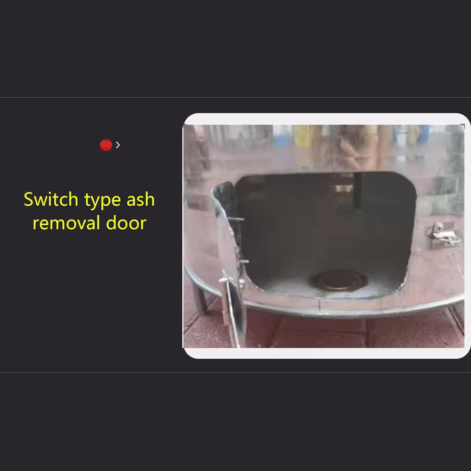 Burn Barrel Metal for Burning Circular Smokeless Fire Pit Easy Cleanup for Logs or Wood Pellets for Garden Paper Leaf Trash Wood Backyard