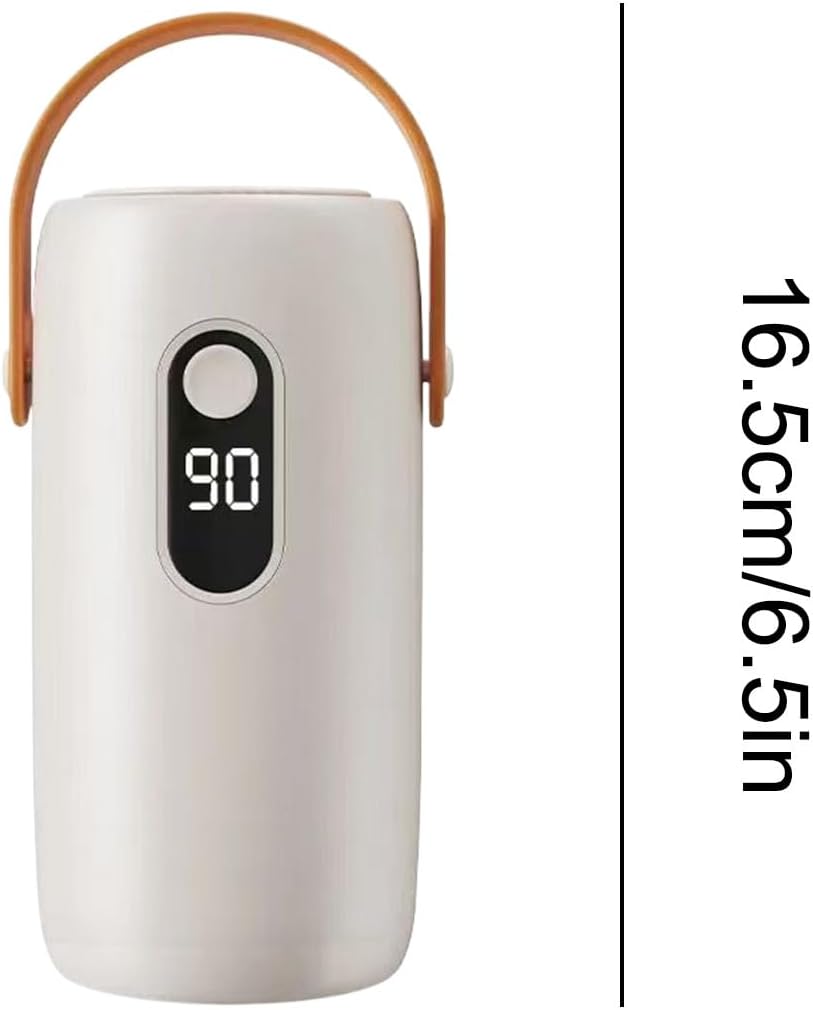 Portable Clothes Dryer, Foldable Electric Drying Machine, Fast Heat Circulation System, 16.5cm, Compact Laundry Solution, Indoor Outdoor Travel Dorm Rv Use Travel-Related Garment Maintenance