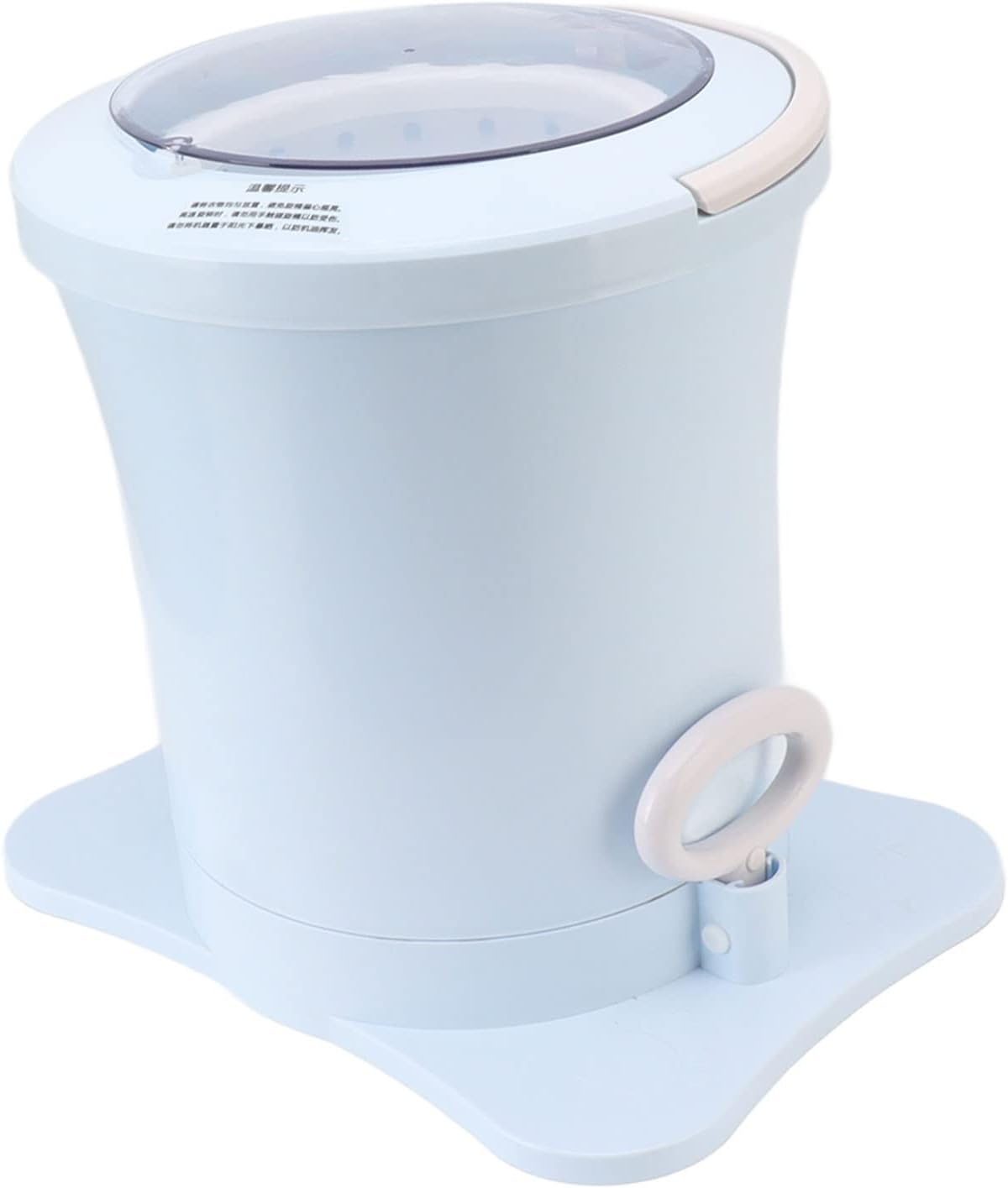 TOPINCN Mini Washing Machine, Portable Dehydrator Mini Small Portable Washer Washing Machin for Apartment, Dorm, Camping, Travel Laundry (Blue)