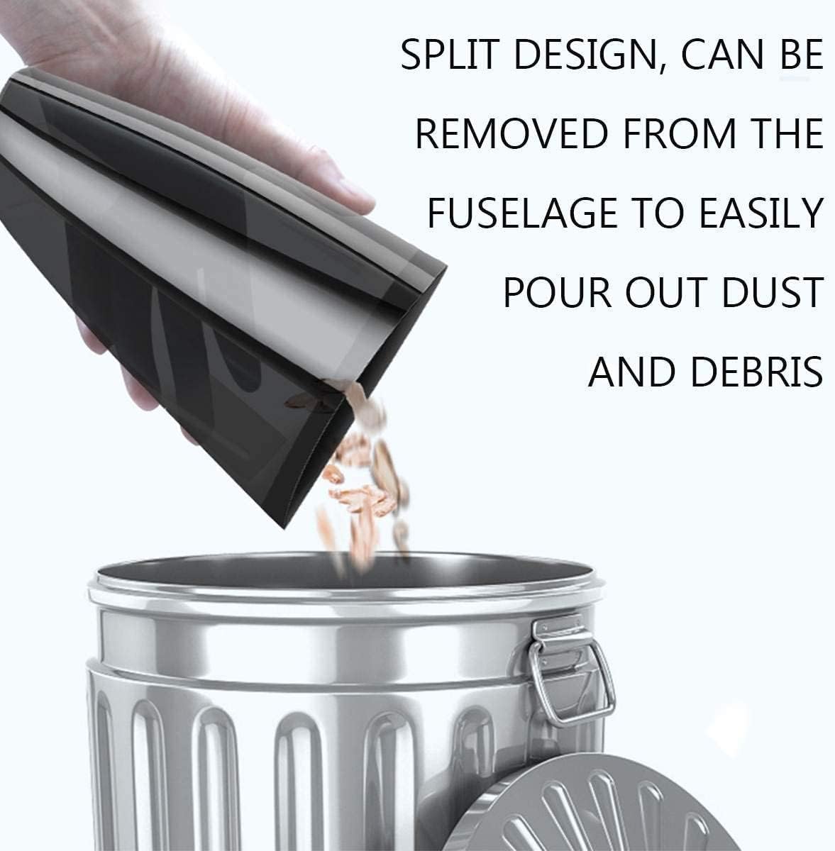 Handheld 120W Wired Powerful Car Vacuum Cleaner Wet and Dry Use Car Vacuum Cleaner (Color:White), Size