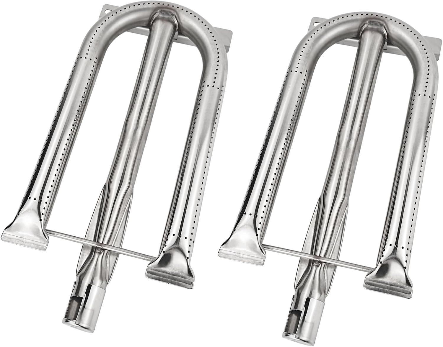 S13365 Grill Burner Replacement Parts for Delta Heat 26 32 38 Inch BBQ Grill 304 Stainless Steel U Burner for Delta Heat, 2 Pack