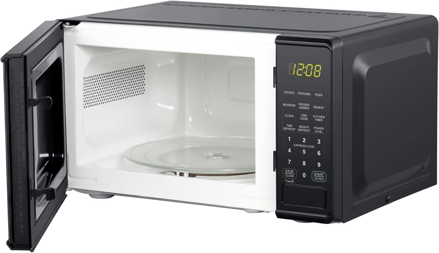 0.7 cu. ft. Countertop Microwave Oven, 700 Watts (Color : Black)