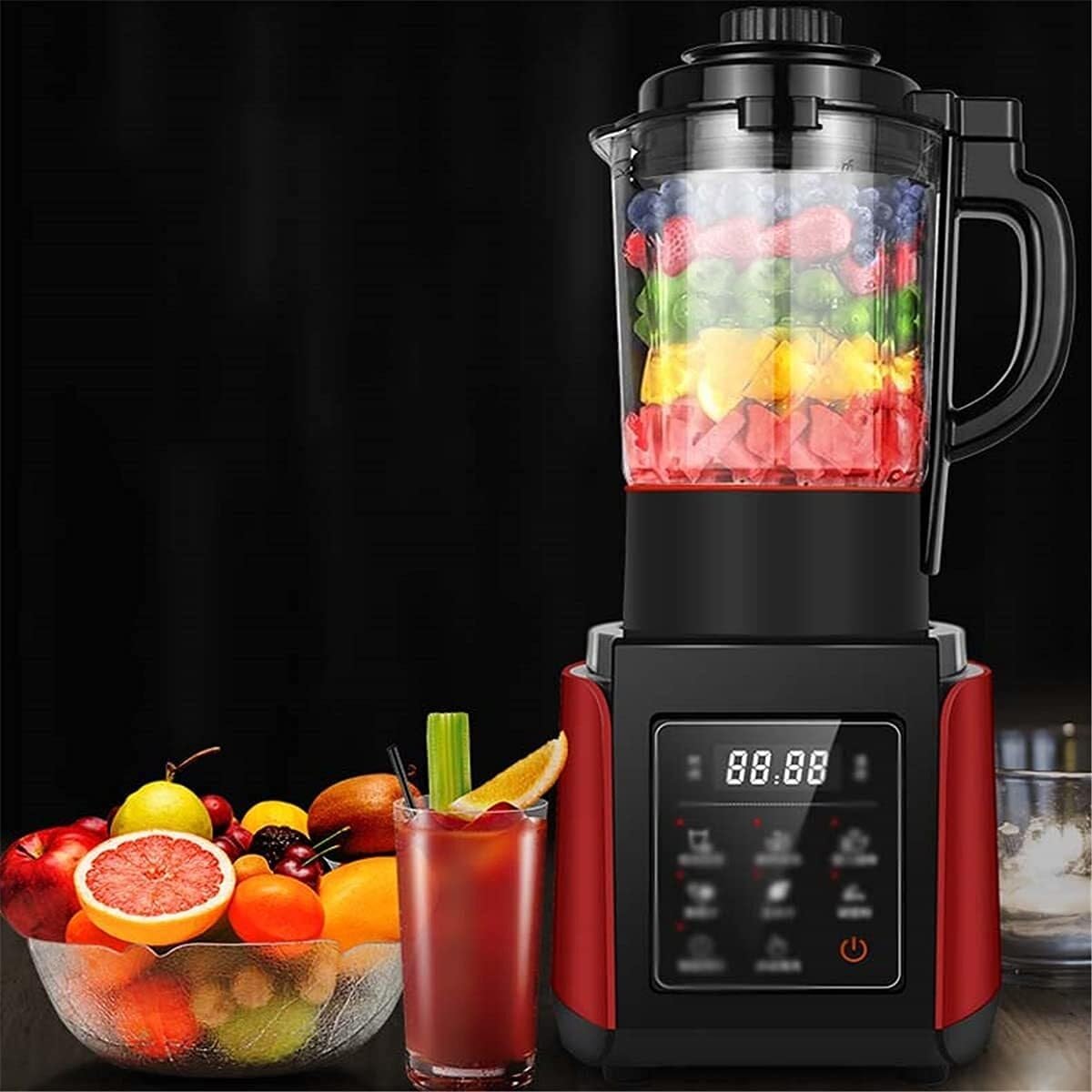 High Power Juicer Blender 1650W, 1.75L Professional Touchscreen Smoothie Maker, 7-Speed, BPA-Free