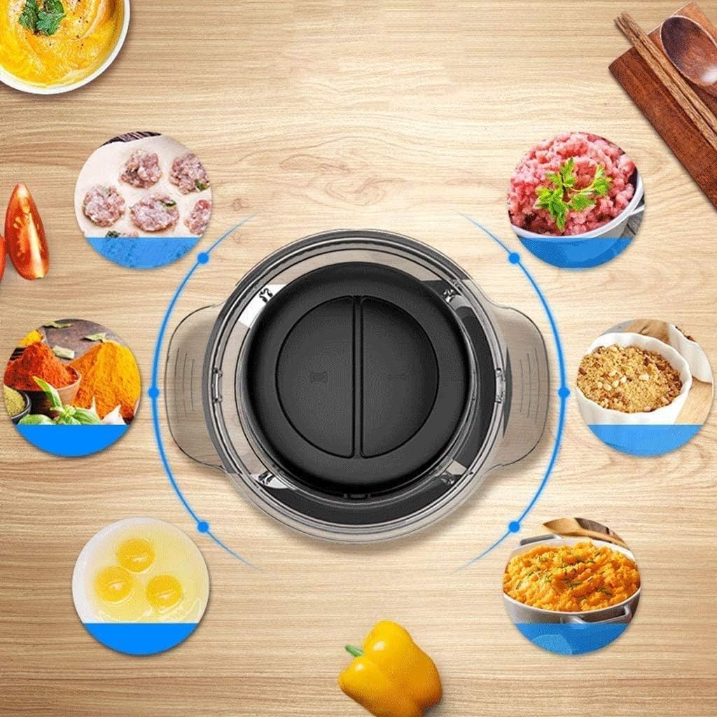 Electric Meat Grinder Machine Stainless Steel Household Electric Food Chopper Mincer Blender Grinder Home Kitchen Food Processor for Meat Fruit