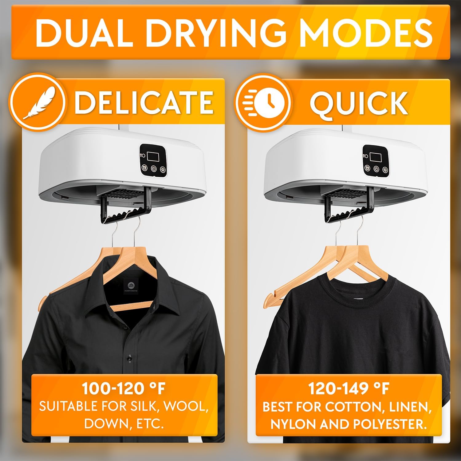 Portable Clothes Dryer – Compact, Foldable, Energy-Efficient Laundry Drying Machine for Apartments, Travel, Small Spaces, Hotels, RVs, Dorm Rooms, and Mini Secadoras de Ropa