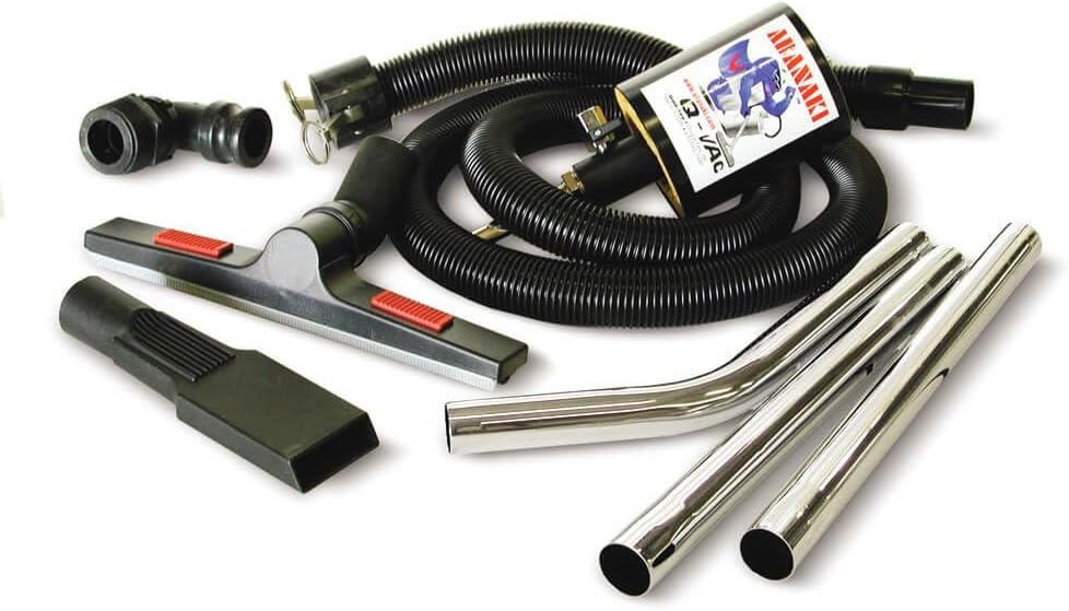 Enpac Q-VAC 100 Hazmat Vacuum with Spill Scooter, Picks up Liquids, Automatic Shut Off, No Filter, No Moving Parts, Easy Mobility