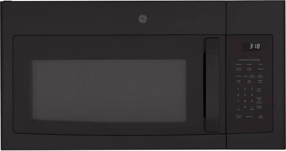 GE 1.8 Cu. Ft. Over-the-Range Microwave Oven with Recirculating Venting