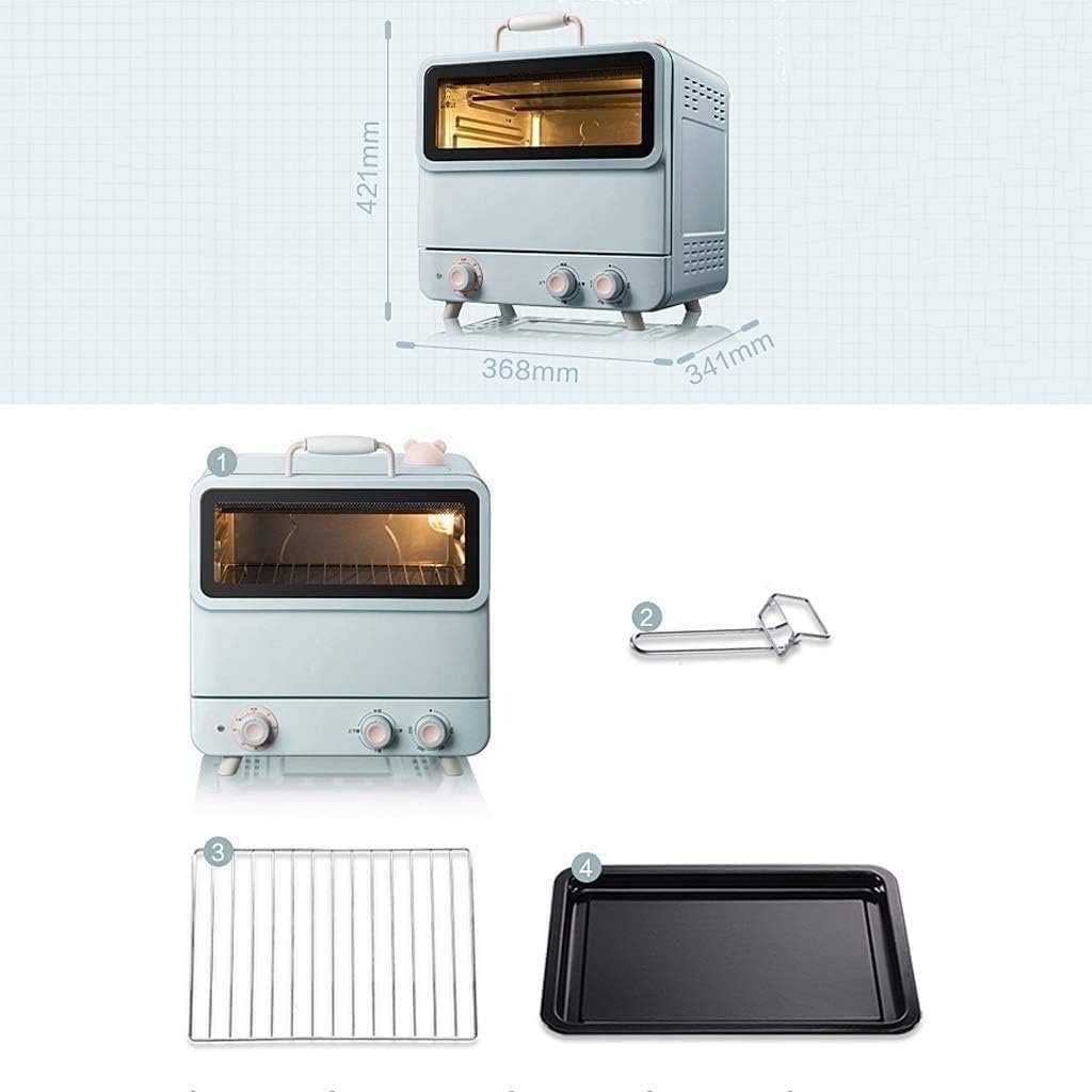 oven mini oven air fryer oven Small Baking Electric Oven Household Steam Integrated Machine Timing Free Temperature Control 20L Mini Ovens Toaster Oven Air Fryer,, Onesize