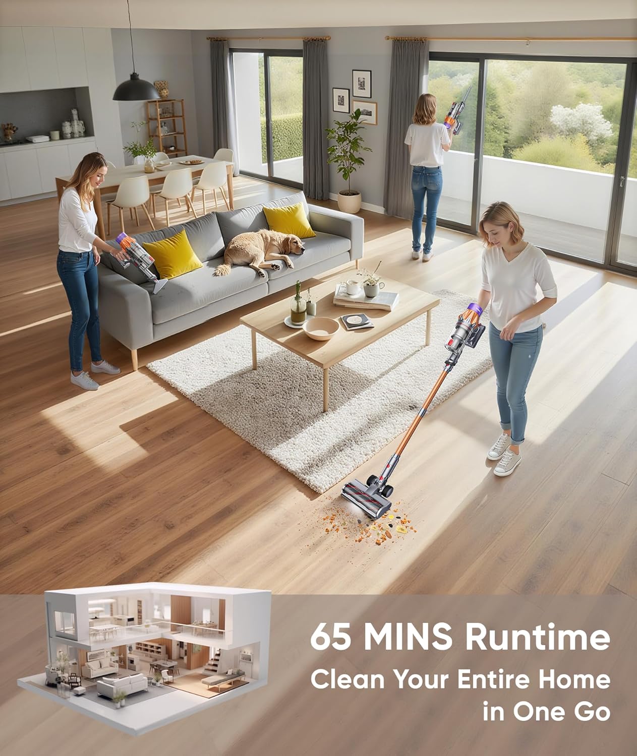 SunSare X7A Pro Vacuum and 3PCS Filters and Aromatherapy