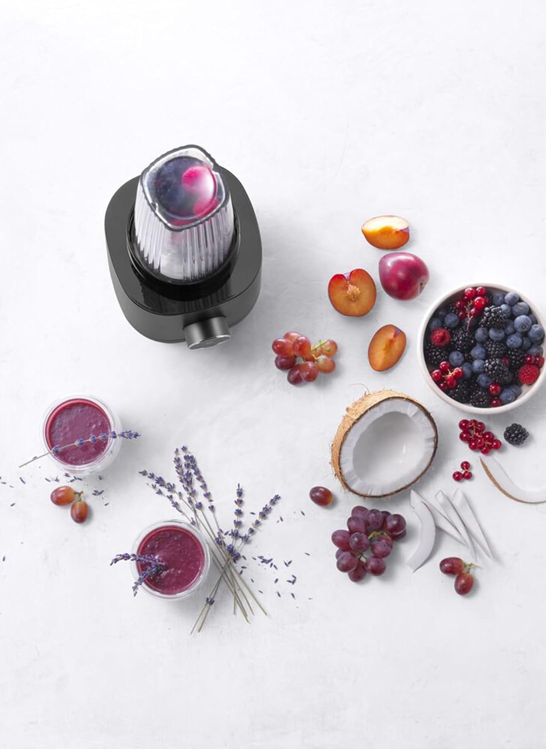 ZWILLING Enfinigy Blender and Smoothie Maker Mixer with Stainless Steel Cross Blade and 600 Watt Powerful Motor Black