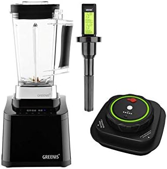 Greenis FGR-8800 Commercial VACUUM Blender with Brushless DC Motor & Thermometer Tamper