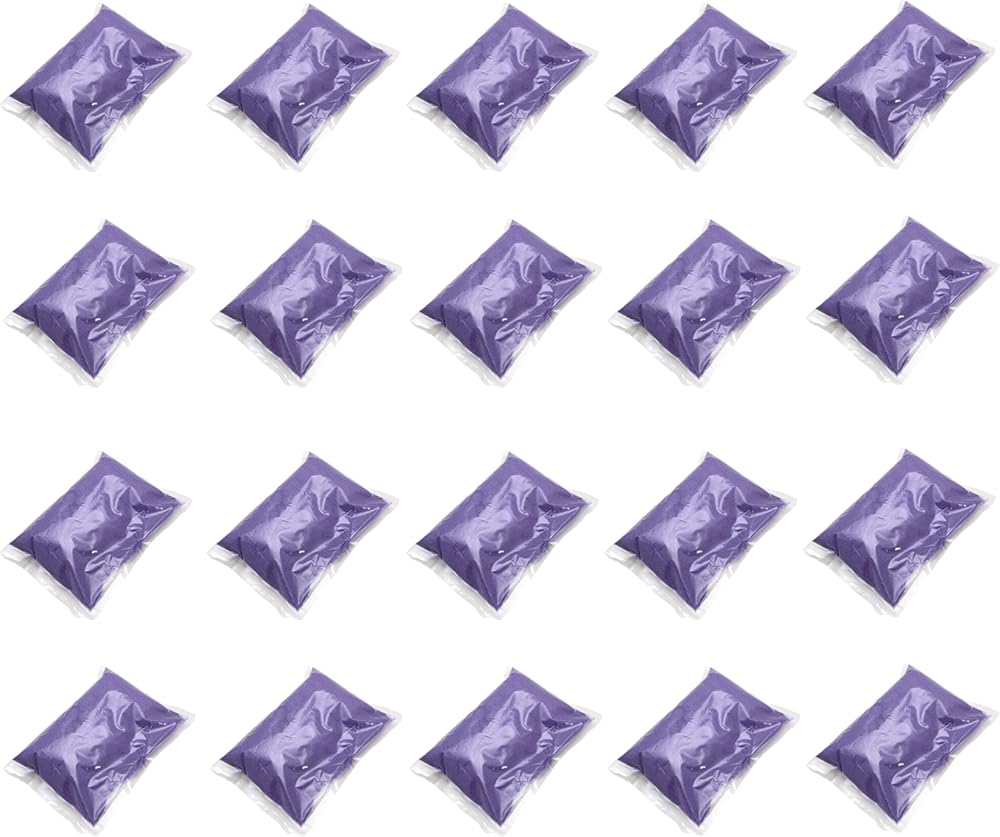 Fine Grain Color Sand for Decorative Plants, DIY, Sandore, Purple, 44.1 lbs (20 kg) (2.2 lbs (1 kg) x 20 Bags)