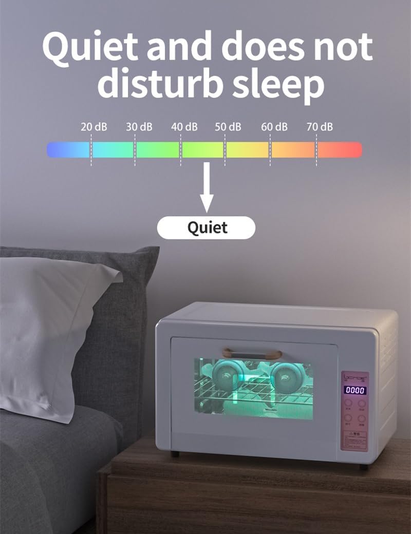 Portable Clothes Dryer and Baby Clothes, Mini Electric Dryer Machine for Apartment Travel RV, 110V Compact Laundry Dryer(48L)