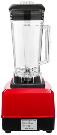 Commercial Grade Blender Mixer Heavy Duty Juicer Blender Juice Mixers 2L (Red)