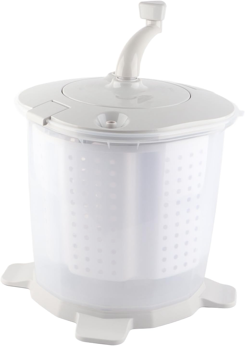 Mini Portable Washing Machine, Manual Hand Clothes Washer with Retro Design, Underwear Washing Machine for Camping, Traveling, Apartments, Dorms, RVs, Laundry Washer