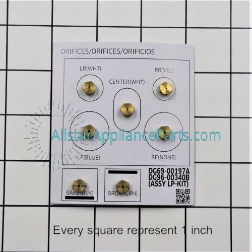 DG96-00340B Conversion Liquid propane (LP) kit