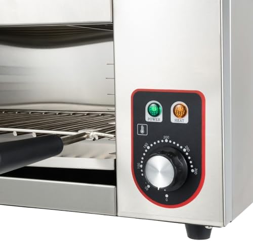 Electric Cheese Melter, Countertop Grill 110V 1500W Oven Broiler BBQ Grill for Home Commercial Kitchen Grilling Tool ， Air Fry, Bake, Grill, Toast